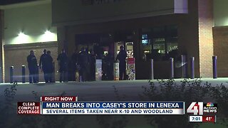 Lenexa police investigating early morning break-in at Casey’s General Store