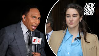 Shailene Woodley drops Aaron Rodgers hints through a 'disgusted' Stephen A. Smith