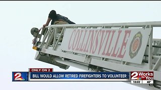 Bill would allow retired firefighters to volunteer