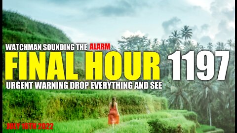FINAL HOUR 1197 - URGENT WARNING DROP EVERYTHING AND SEE - WATCHMAN SOUNDING THE ALARM