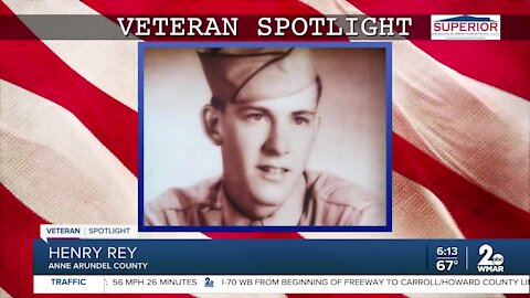 Veteran Spotlight: Henry Rey of Anne Arundel County
