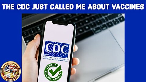 The CDC Just Called Me About Vaccines