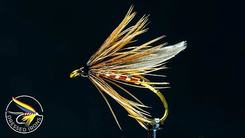 Tying the March Brown - American - Dressed Irons