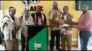 Khoisan activist sleeps in coffin to highlight gang killings in PE (qZz)
