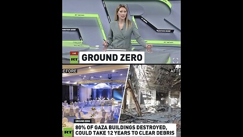 CrimesAgainstHumanity 80% of buildings in Gaza destroyed by Israel — WHO