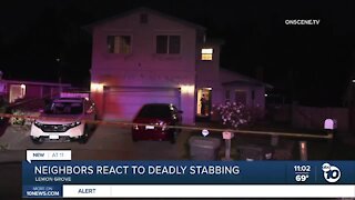 Lemon Grove neighbors react to stabbing