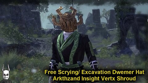 Arkthzand Insight Vertex Shroud [FREE Dwemer hat] Elder Scrolls Online