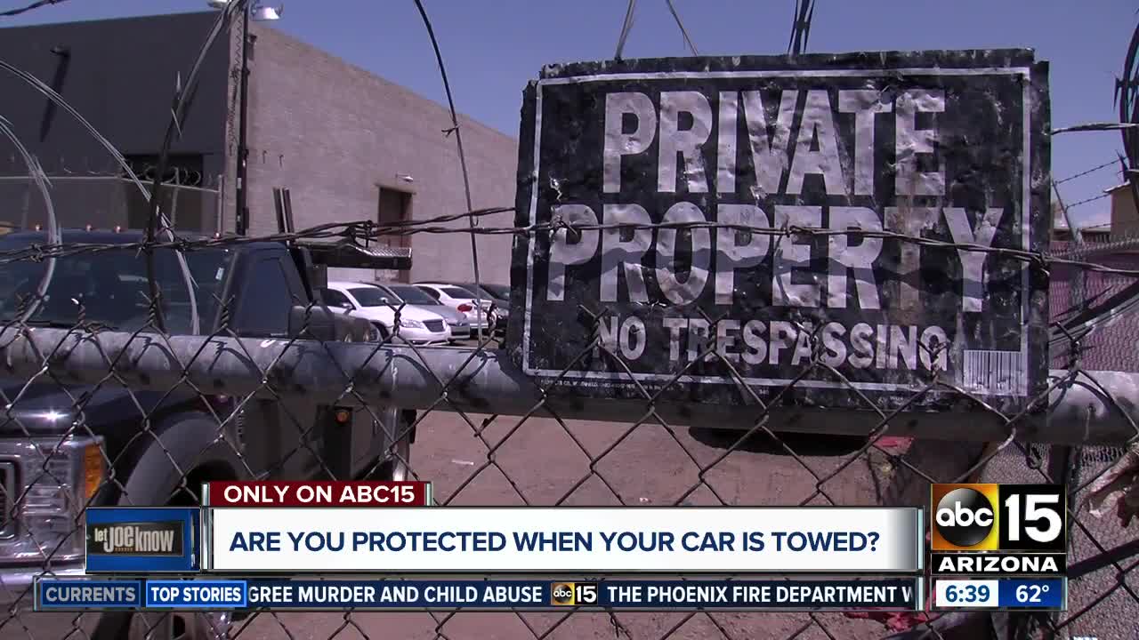 Are you protected when your car is towed?