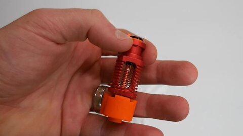Haldis 3D Red Lizard k1 V6 Hotend, Assembled Plated Copper Hot end High Flow Rate Extrusion Head