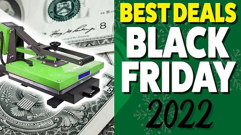 Top Sublimation Black Friday Deals and Sales for 2022! Printers, PCs, Blanks, Presses