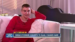 Singer Sinead O'Connor converts to Islam
