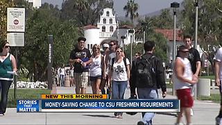 CSU system makes changes to freshmen requirements