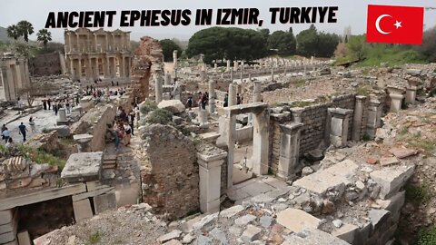 The ancient city of Ephesus in Izmir, Turkiye