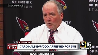 Arizona Cardinals executive VP arrested on suspicion of DUI