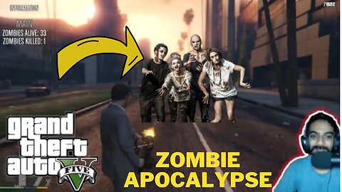 HOW TO INSTALL ZOMBIE MOD IN GTA 5 | ZOMBIE APOCALYPSE IN GTA V | GTA 5 MOD | @GAMESMOD2.0