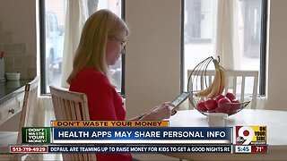 Don't Waste Your Money: Health apps might share personal data