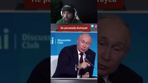 Putin Blasts Canada for Applauding a Nazi #shorts