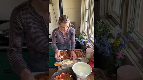 12 year anniversary ✨Chicken Parmigiana for Daniel 😘 This year I upped the ante with homemade pasta