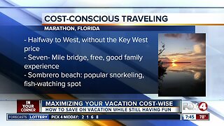 Cost-saving on vacation