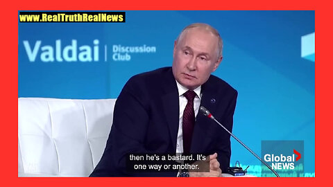 🔥 ✠ Vladimir Putin Comments On the Distasterous Celebration of a Hitler Nazi Soldier in the Canadian House of Commons