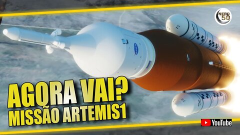 MISSÃO ARTEMIS, SERÁ QUE AGORA VAI? [De volta a Lua]