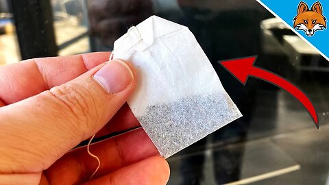 Rub a TEA BAG over your Window and WATCH WHAT HAPPENS 💥 (Genius) 🤯