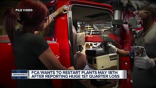 Fiat Chrysler posts $1.8 billion Q1 loss, wants to resume production May 18