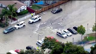 Sky10: Water main break causes flooding in North Park