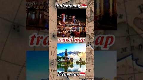 Perjalanan Dari Palembang 🇮🇩 Ke Denpasar 🇮🇩 #shorts #sumatra #bali #indonesia