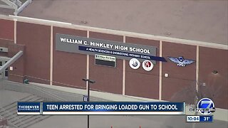 Hinkley High School student arrested, accused of bringing loaded handgun to school Thursday