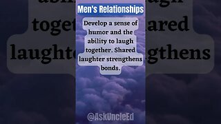 Men's Relationships : Sense of Humor