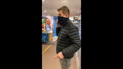 Romeo in supermarkt arresteert jongen