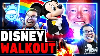 Disney Employee WALKOUT & It's Hilariously Self-Centered & Sad