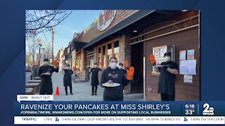 Miss Shirley's Cafe celebrates Purple Friday
