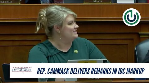 Rep. Cammack Delivers Remarks In IDC Markup