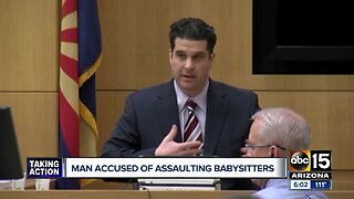 Man accused of assaulting babysitters