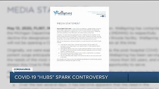 COVID-19 'hubs' spark controversy