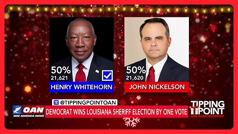 Louisiana Supreme Court Justice Overturns Sheriff Election Result Due to Fraud | TIPPING POINT 🎁
