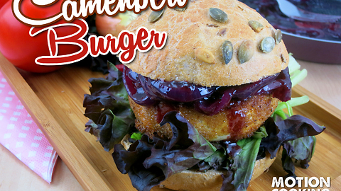 Camembert burger recipe