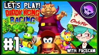 I Suck at Racing Games! (Let's Play Diddy Kong Racing N64) #1