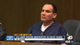 Former Uber driver sentenced in rape case