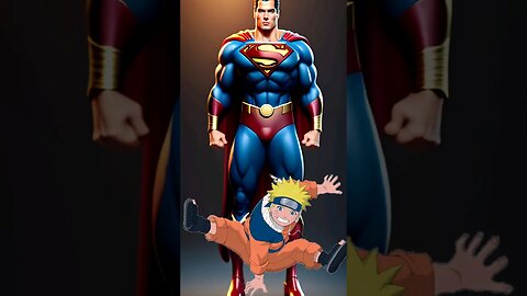 superman But Naruto #short #superhero #viral #fypシ