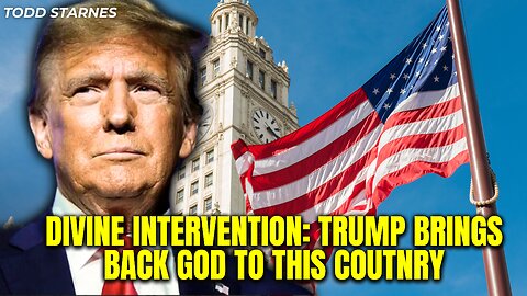 What just happened to Trump lets us know that America is coming back to God