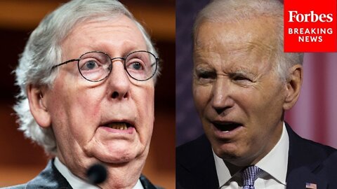 McConnell Responds To Biden Declaring COVID-19 Pandemic Over