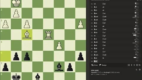 Daily Chess play - 1334 - Hanged Rooks and Checkmate in Game 2