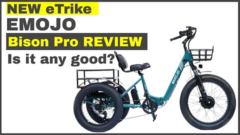 EMOJO Bison Pro / E Trike Review