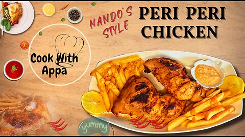 Nando's Style Peri Peri Chicken / Piri Piri Chicken #periperichickenrecipe #deliciouschicken #viral