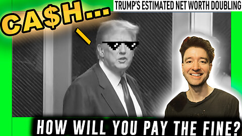 Trump is CRUSHING IT: Increases Net Worth by $4 BILLION Then Pays Fines in CA$H 💰😎💰