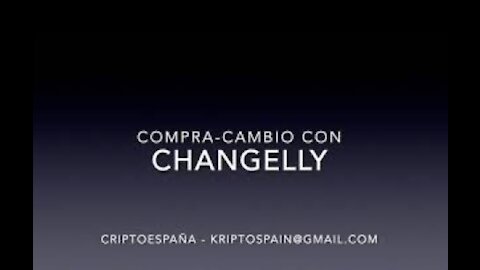 Changelly. Operativa de compra y envío de cripto