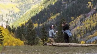 Time-lapse marriage proposal